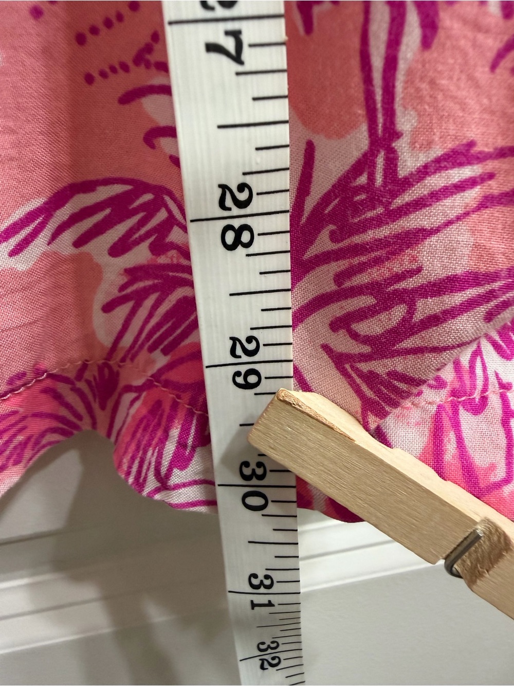 Lilly Pulitzer Pink & White Tropical Print Tunic - Picture 9 of 9